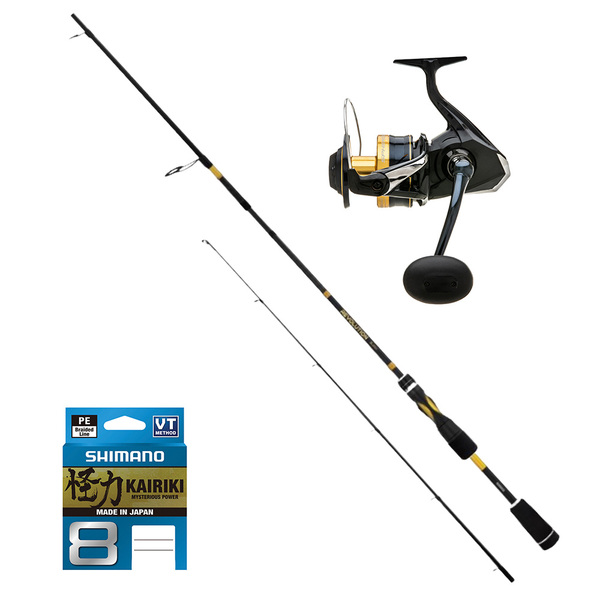 Spheros Sw 14000Xg A / Revolution Travel Topwater Spin Combo 8'2" 3Pce Pe5-8 