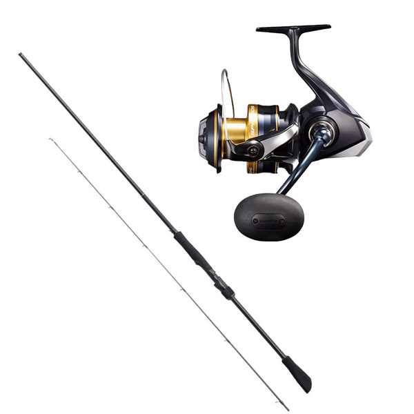 Spheros Sw 6000Hg A Spin Reel / Limitless 6'0 Pe3 Spin Jig Combo 