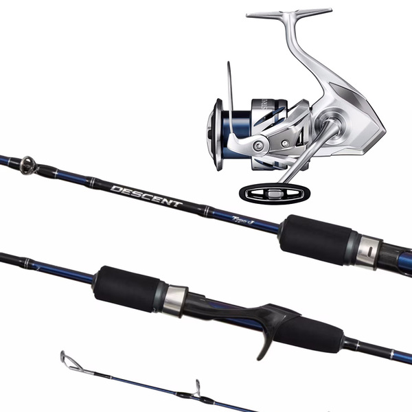 23 Stradic 4000Xg Fm / Descent Type J 5'8" Pe3 Softbait Combo 