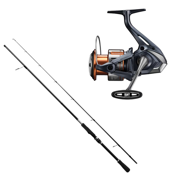 25 Nasci 4000Xg Fd / Moonshot Bs S70mh 2Pce Softbait Combo 
