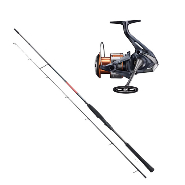 25 Nasci 4000Xg Fd / Divergex 7'0 2Pce 5-10Kg Softbait Combo