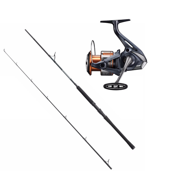 25 Nasci 4000Xg Fd / 25 Catana 7'0" 2Pce 5-10Kg Softbait Combo