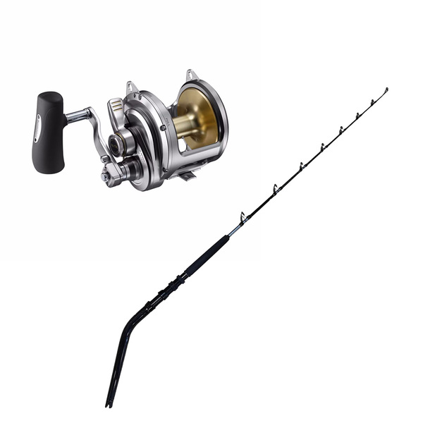 25 Talica 50 A 2-Speed / 25 Abyss Sw 5'6" 80Lb Game Combo (Dual Butt) 