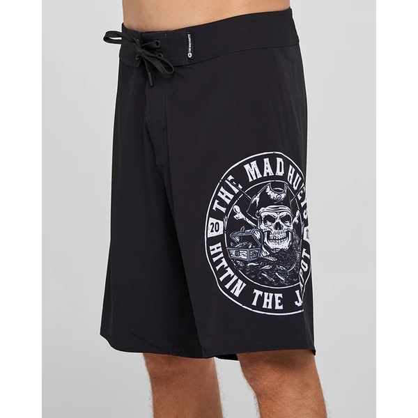Mad Hueys Boardshort Hittin The Jackpot Black