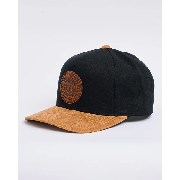 Mad Hueys Cap Snapback Suede Hueys Twill Bblack