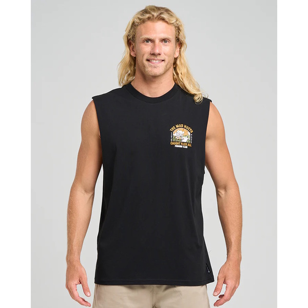 Mad Hueys Caught Fk All Island Muscle Black