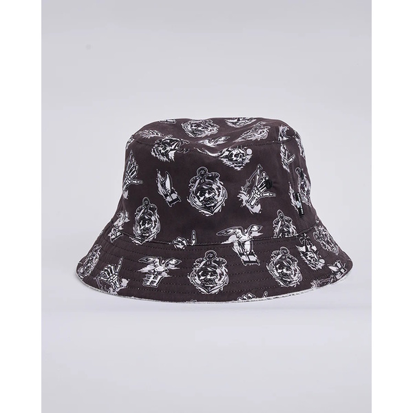 Mad Hueys Hat Bucket Sailor Anchor Terry White