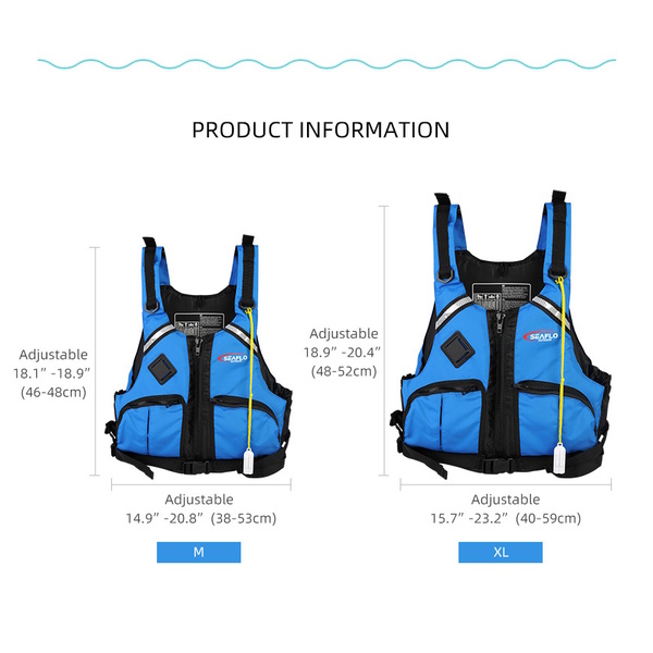 Adult Kayak / Sup / Sports / Fishing Buoyancy Vest Sml-Med