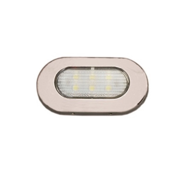 Led Courtesy/Step Light Ss Blue Interior/Exterior -Ip67