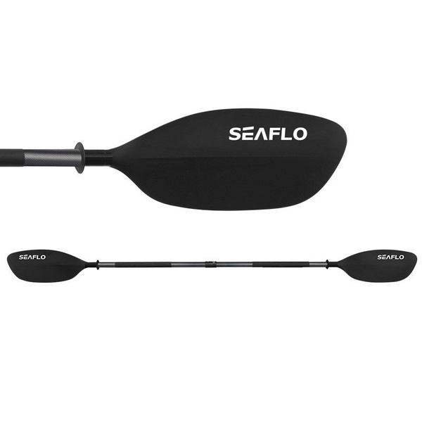 Glass Fibre Asymetric Kayak Paddle 230Cm 2-Pc (W/Eva Grips)