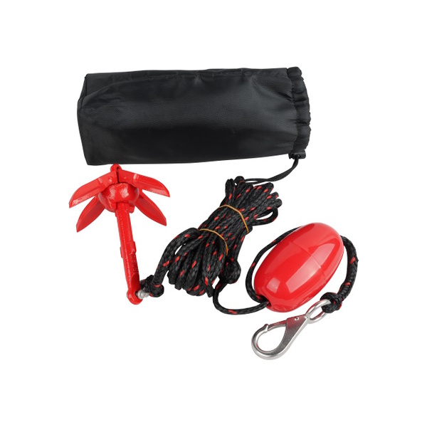 Deluxe Jetski Pwc Kayak Anchor Kit W/Bag 0.7Kg Anchor + Winder