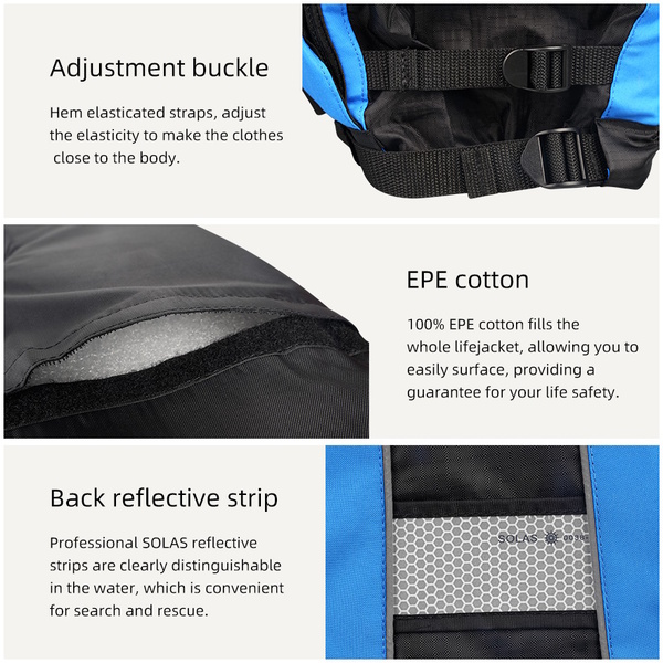 Adult Kayak / Sup / Sports / Fishing Buoyancy Vest Lg-Xl