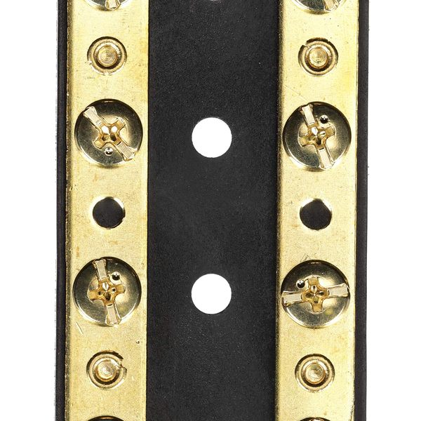 Terminal Block 4 Way - 30 Amp Brass