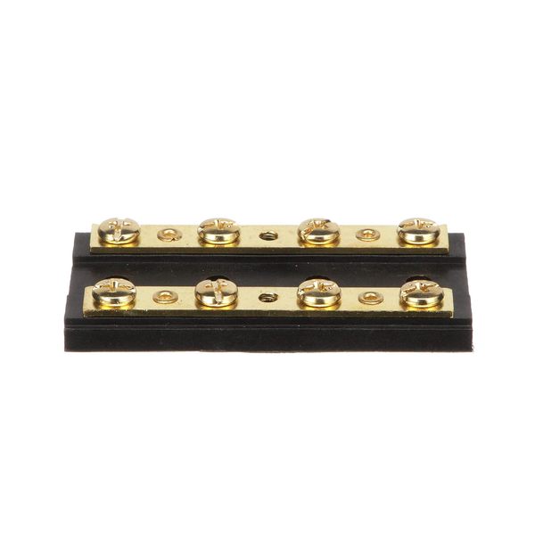 Terminal Block 4 Way - 30 Amp Brass