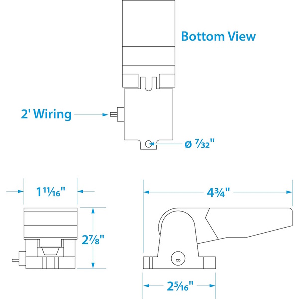 Automatic Marine Bilge Pump Float Switch For 6-36V