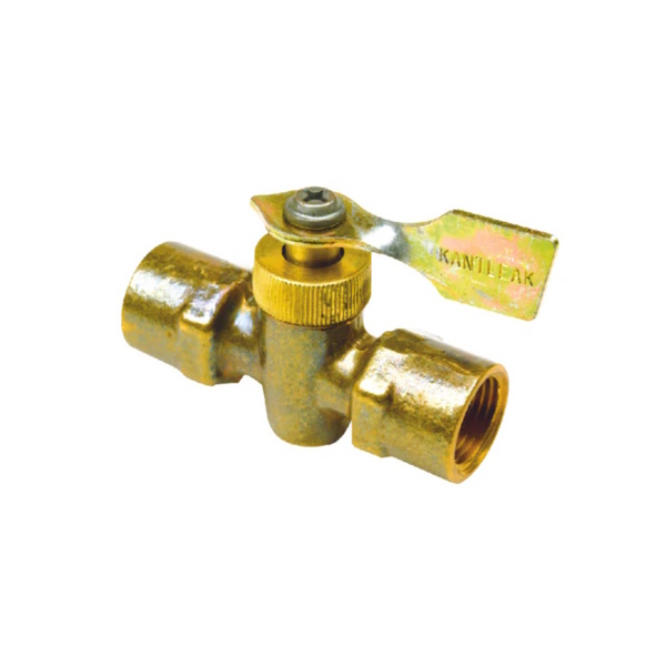 Brass 2 Way Fuel Line Valve
