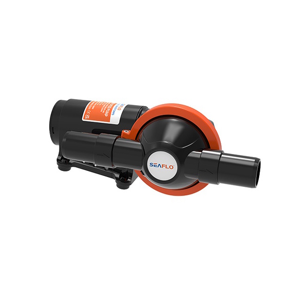 Grey Waste Pump 19Lpm 12V 19/25/38Mm Hose