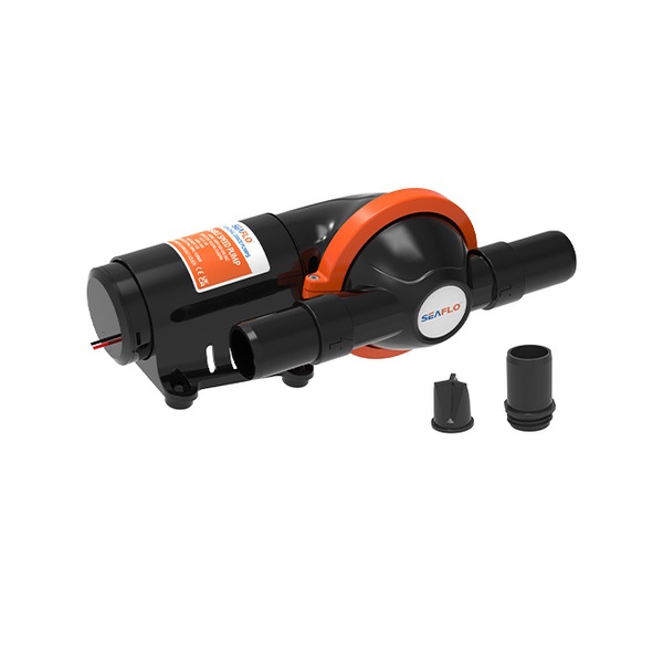 Grey Waste Pump 19Lpm 12V 19/25/38Mm Hose