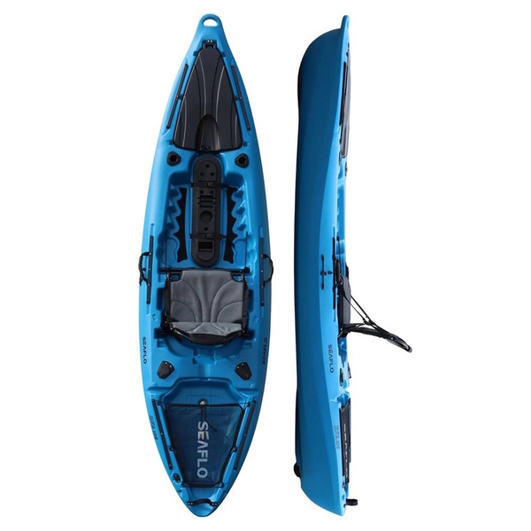 Wakatipu 3.26M Pro Fishing Kayak W/Wheel, Seat , Rodholders Blue
