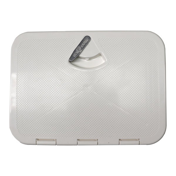 White Abs 1 Latch Access Hatch - 375X275mm
