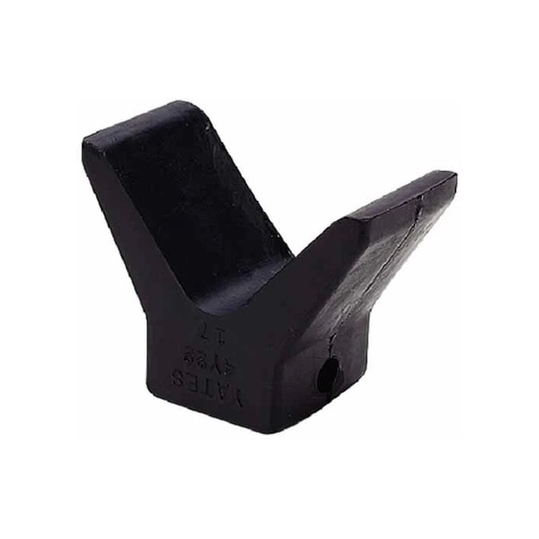 Synthetic Rubber Trailer Bow Stop/Snub V Block Swivel Bolt Mt 75Mm