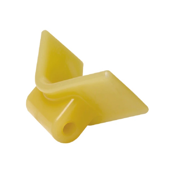 Synthetic Rubber Trailer Bow Stop/Snub V Block Swivel Bolt Mt 75Mm