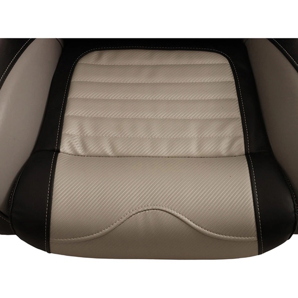 Ozark Premium Seat W/Flip Up Charcoal/Grey