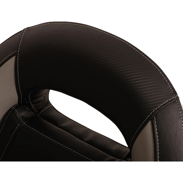 Ozark Premium Seat W/Flip Up Charcoal/Grey