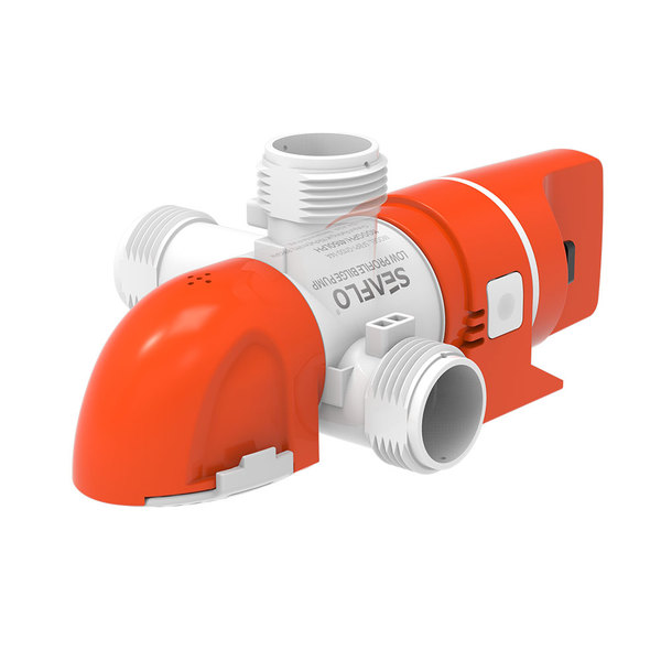 12V 1100Gph Lo Pickup Electronic Sensing Bilge Pump (19-28Mm Hose)