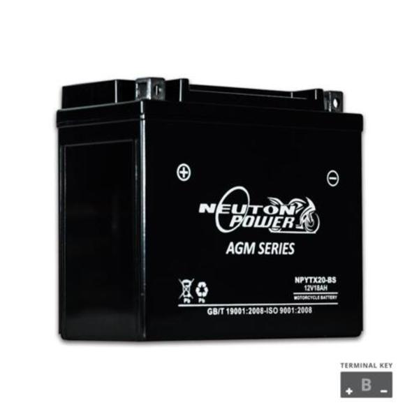 Powersport Xtra 12V 18Ah Agm Jet Ski Pwc Battery Ytx20l-Bs 