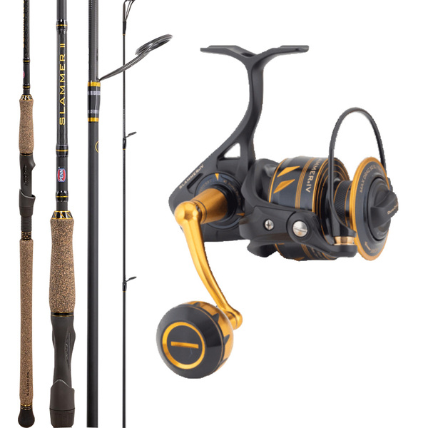 Slammer Iv 3500 / Slammer Ii 7'4" 10Kg Spinning Combo 2-Piece