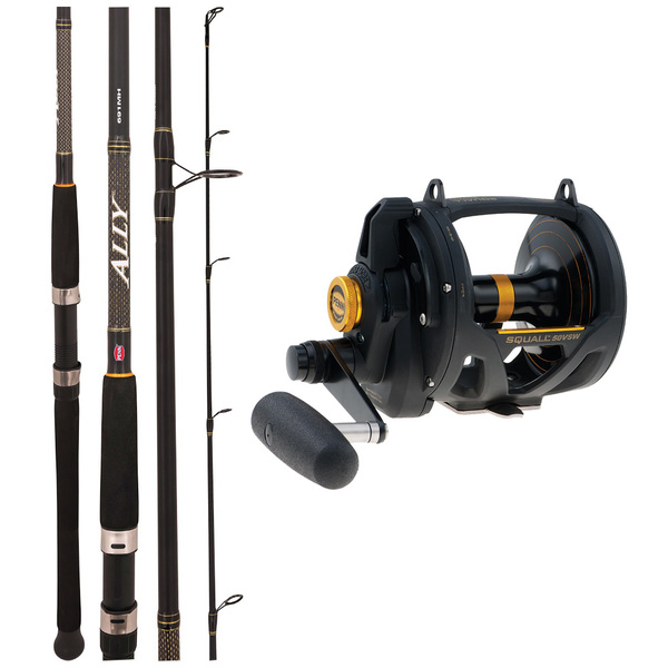 Penn Squall 50Vsw 2Sp / Ally Oh571h Combo Standup 24Kg