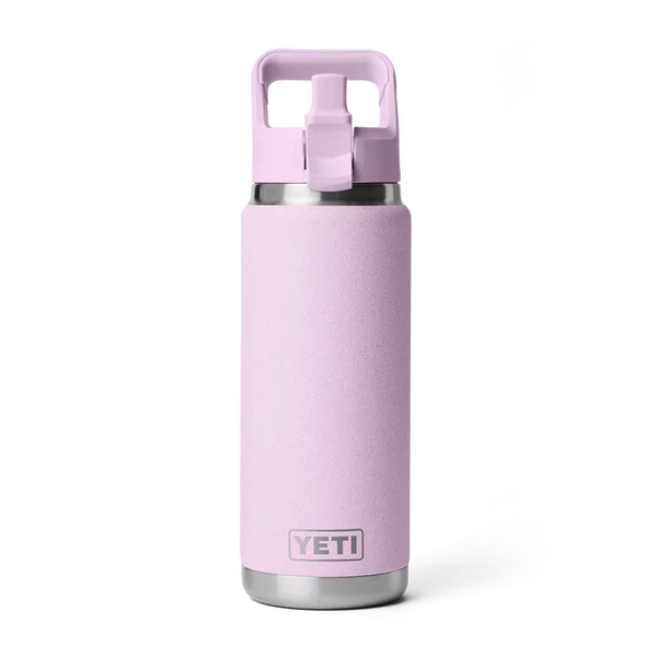 Yeti Rambler 26Oz (769Ml) Bottle W/ Straw Cap - Cherry Blossom