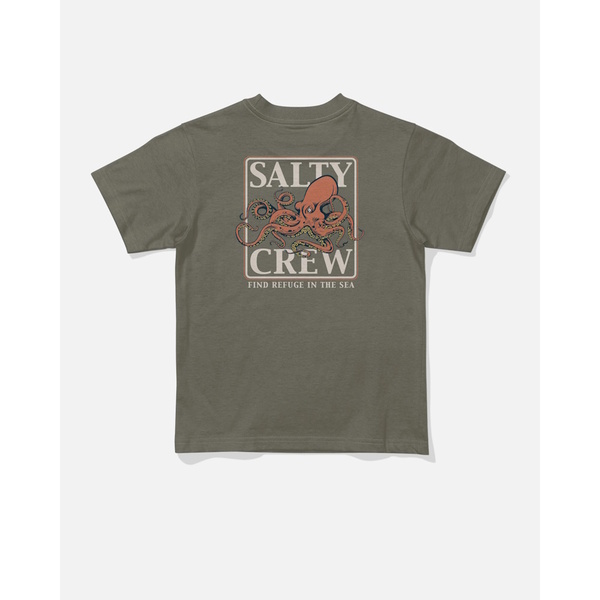 Ink Slinger Toddler Tee-Dusty Olive
