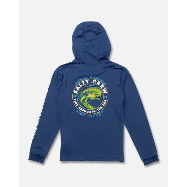 Mahi Club Boys Sunshirt-True Navy