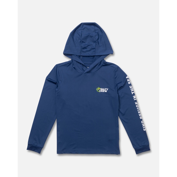 Mahi Club Boys Sunshirt-True Navy