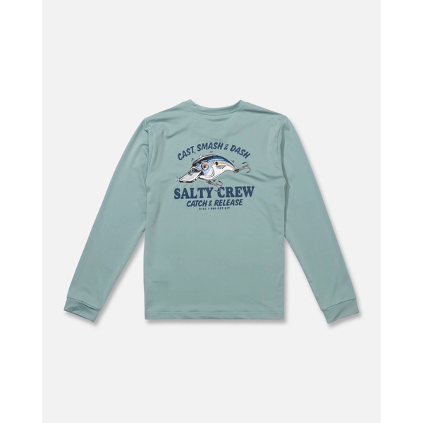 Short Bill Boys Sunshirt- Mackerel