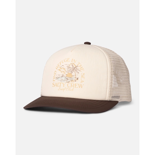 Womens Travel Trucker-Off White