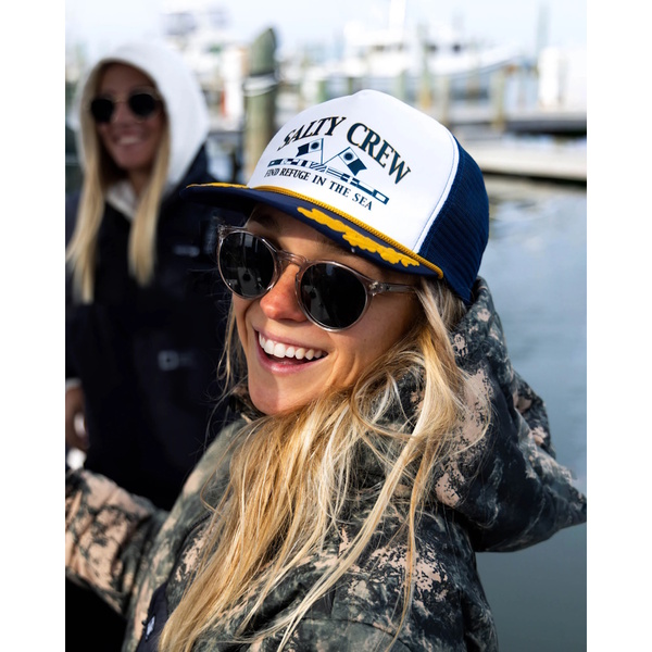 Womens Yacht Club Trucker-Midnight Navy