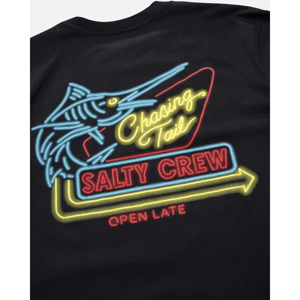 Neon Sign Premium Ss Tee-Black