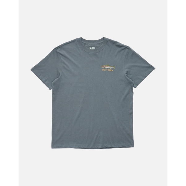 Trout Mount Premium Ss Tee-Storm