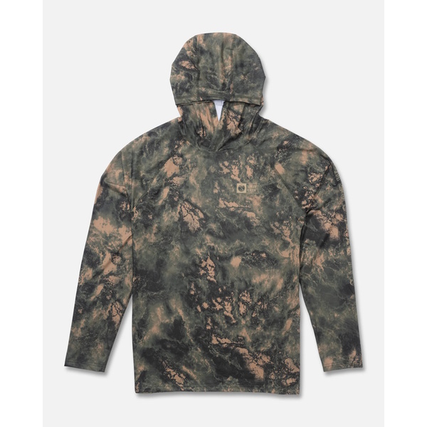 Apex Perforated Sunshirt-Deep Forest