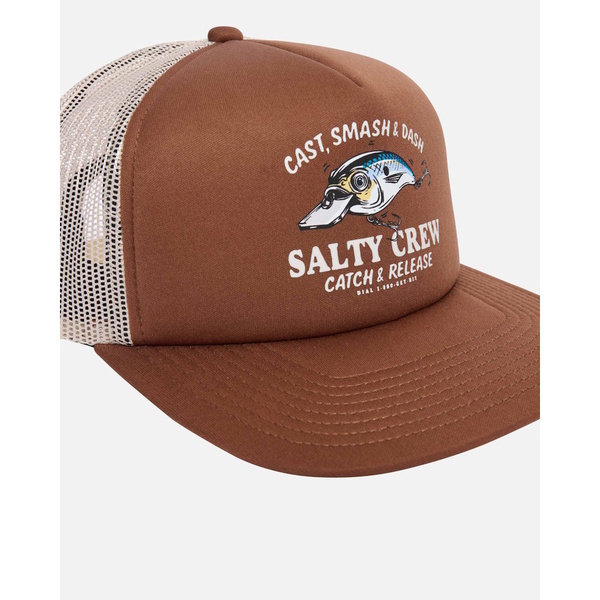 Cast Life 5 Panel Trucker Cap-Friar Brown