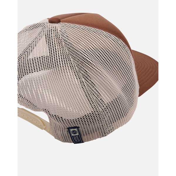 Cast Life 5 Panel Trucker Cap-Friar Brown