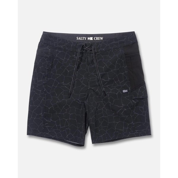 Flagship Boatshort-Pirate Black
