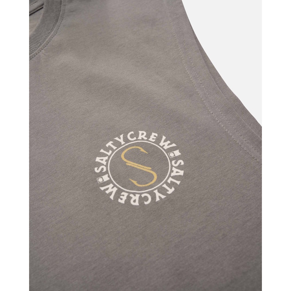 Tentacles Muscle Tank-Charcoal