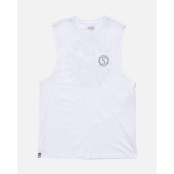 Tentacles Muscle Tank-White