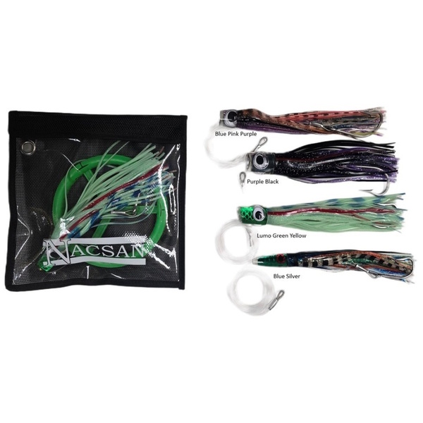 Rigged Game Lure With Pouch