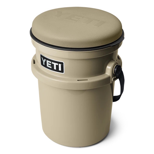 Loadout Bucket Lid Swivel Seat - Tan