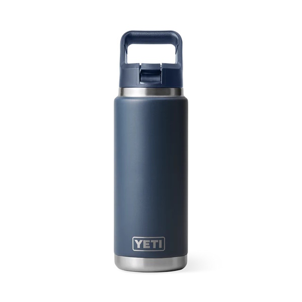 Rambler 26Oz (769Ml) Bottle W/ Straw Cap - Navy 